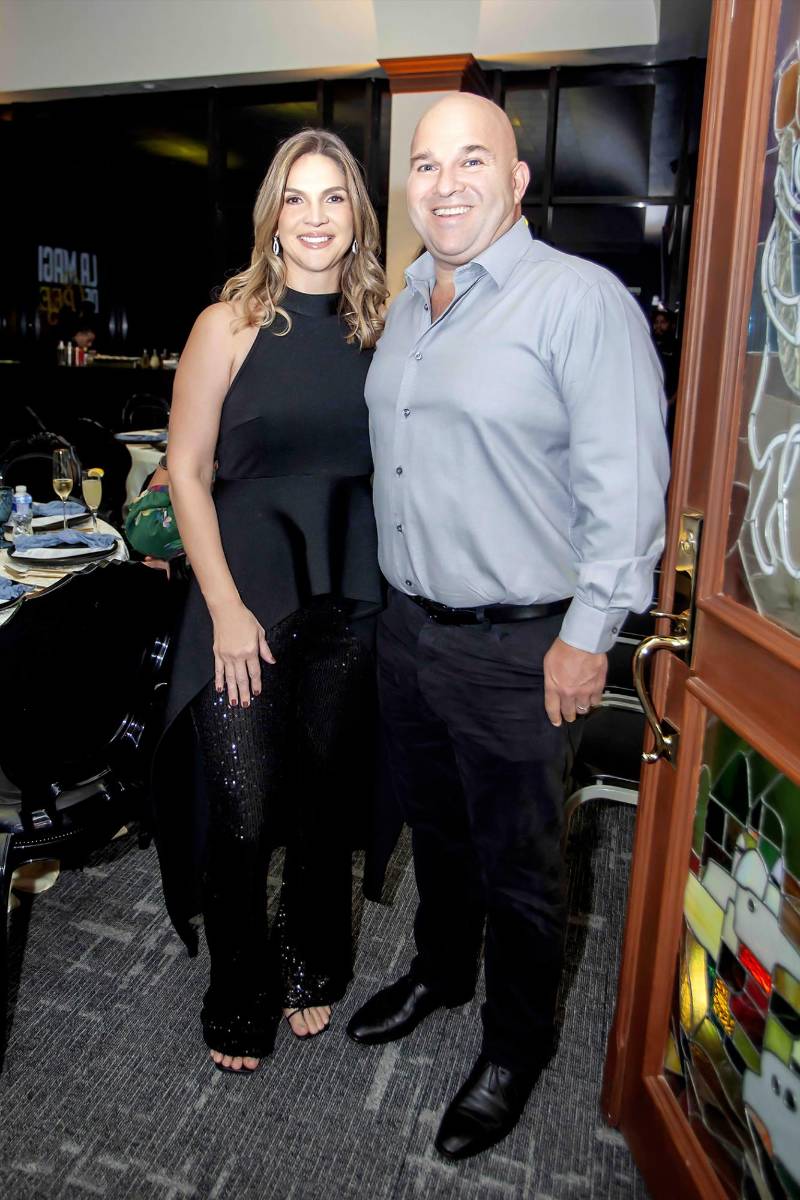 Alejandra Barletta y George Gatlin 