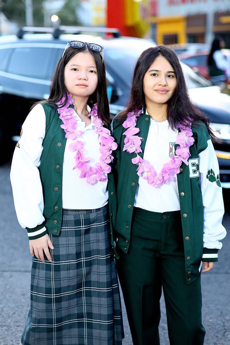 Jieyu Liang y Marcela Castillo