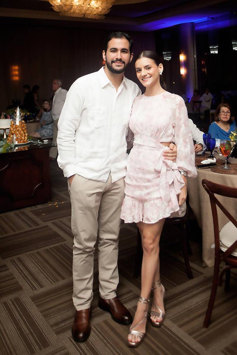 Farid Andonie y María Fernanda Prieto.
