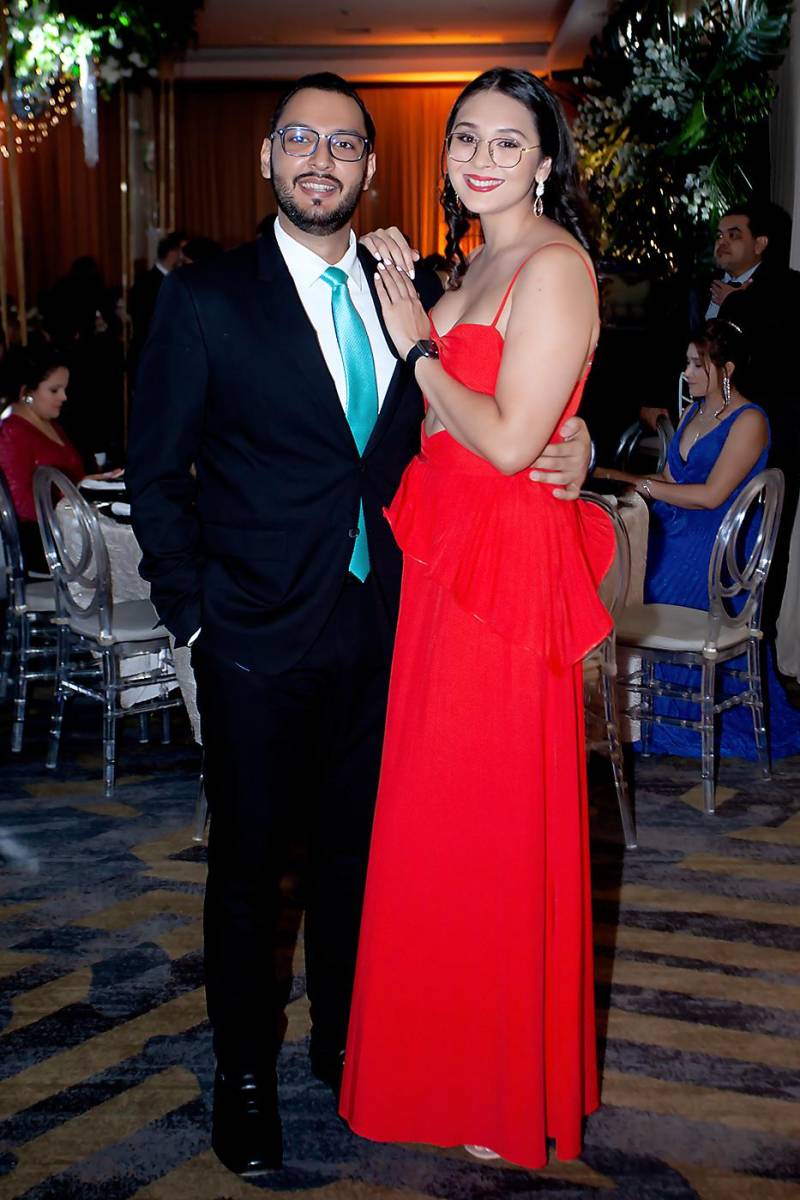 Aarón Kababie y Gabriela Sagastume