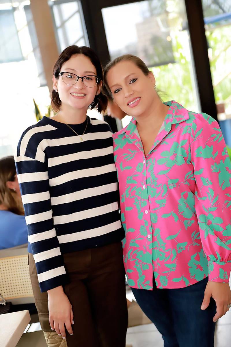 Fabiola Pineda y Catalina López. 