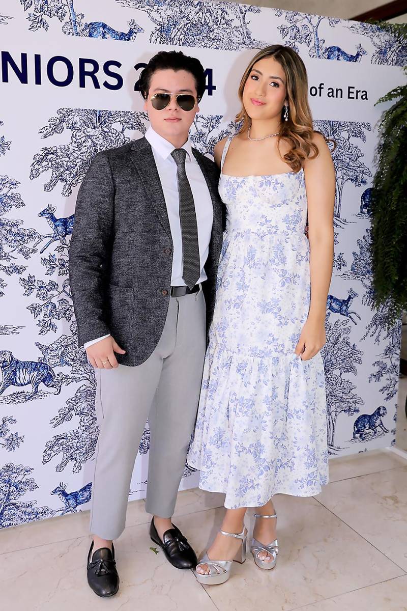 Marcello Fiallos y Camila Carrión.
