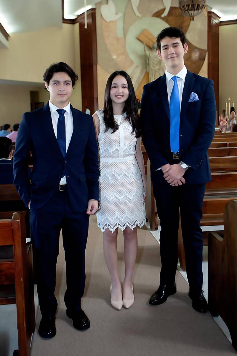 Jesús Hall, Rebecca Assaf y Kurt Oberholzer.