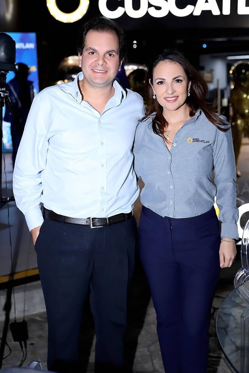 Sergio Calderón y Isabelle Giammattei
