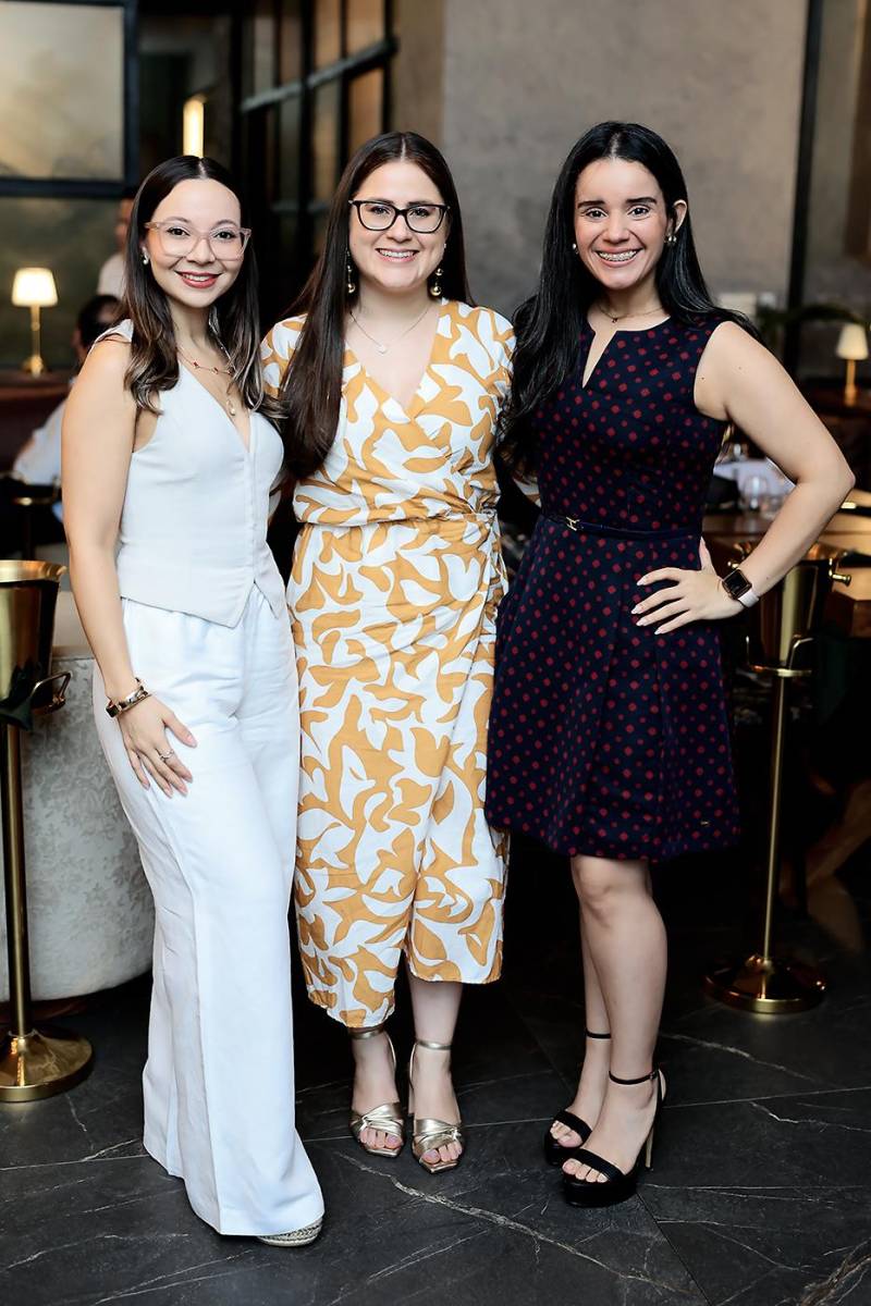 Emma Guevara, Angelica Moreno y Brenda Rodríguez