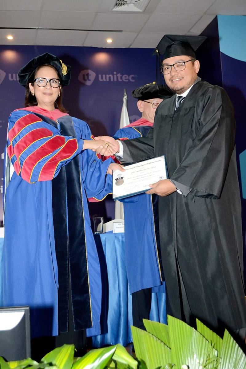 Graduaciones de Posgrado de UNITEC de Tegucigalpa 2025