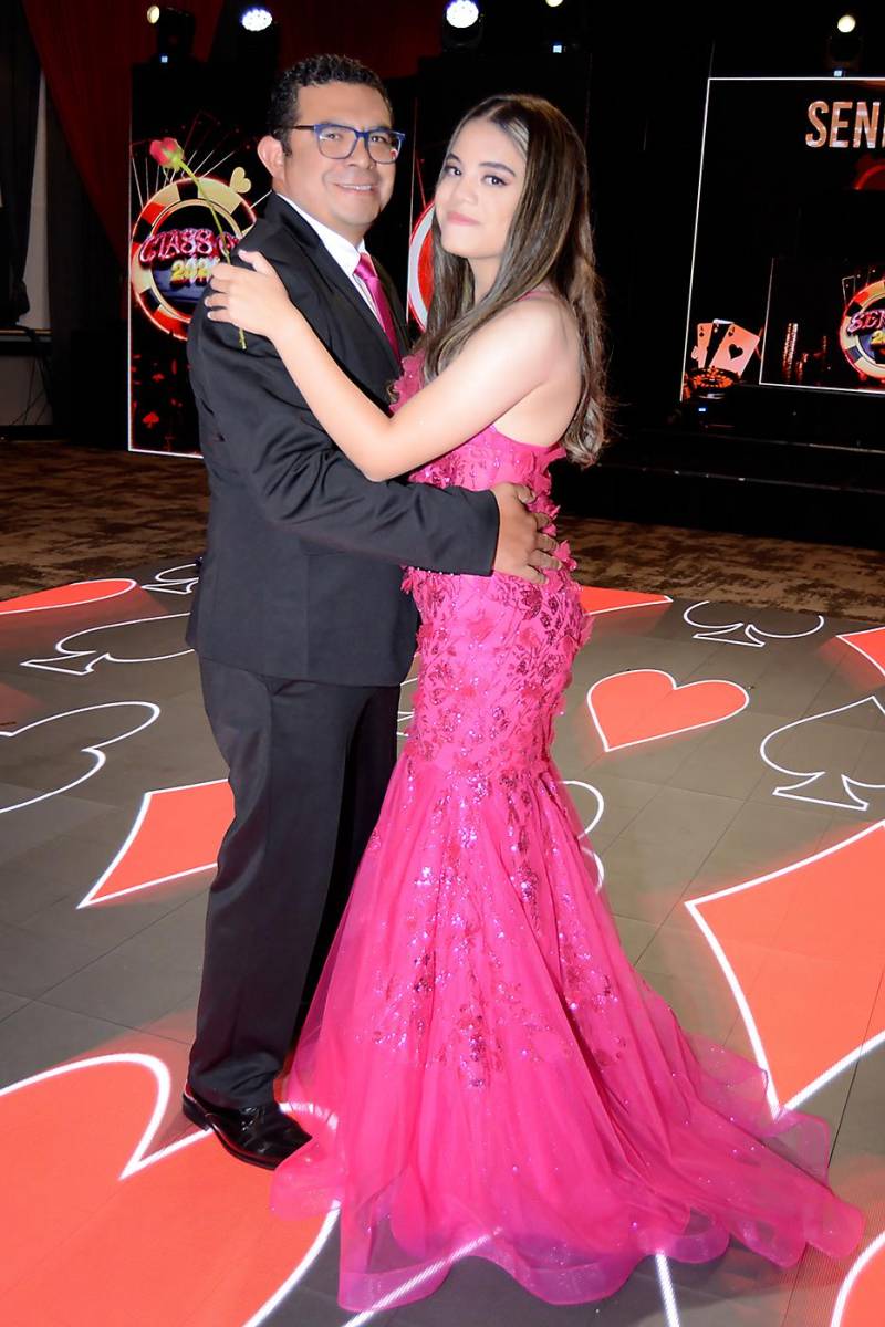 Leandro y Dominique Cruz.