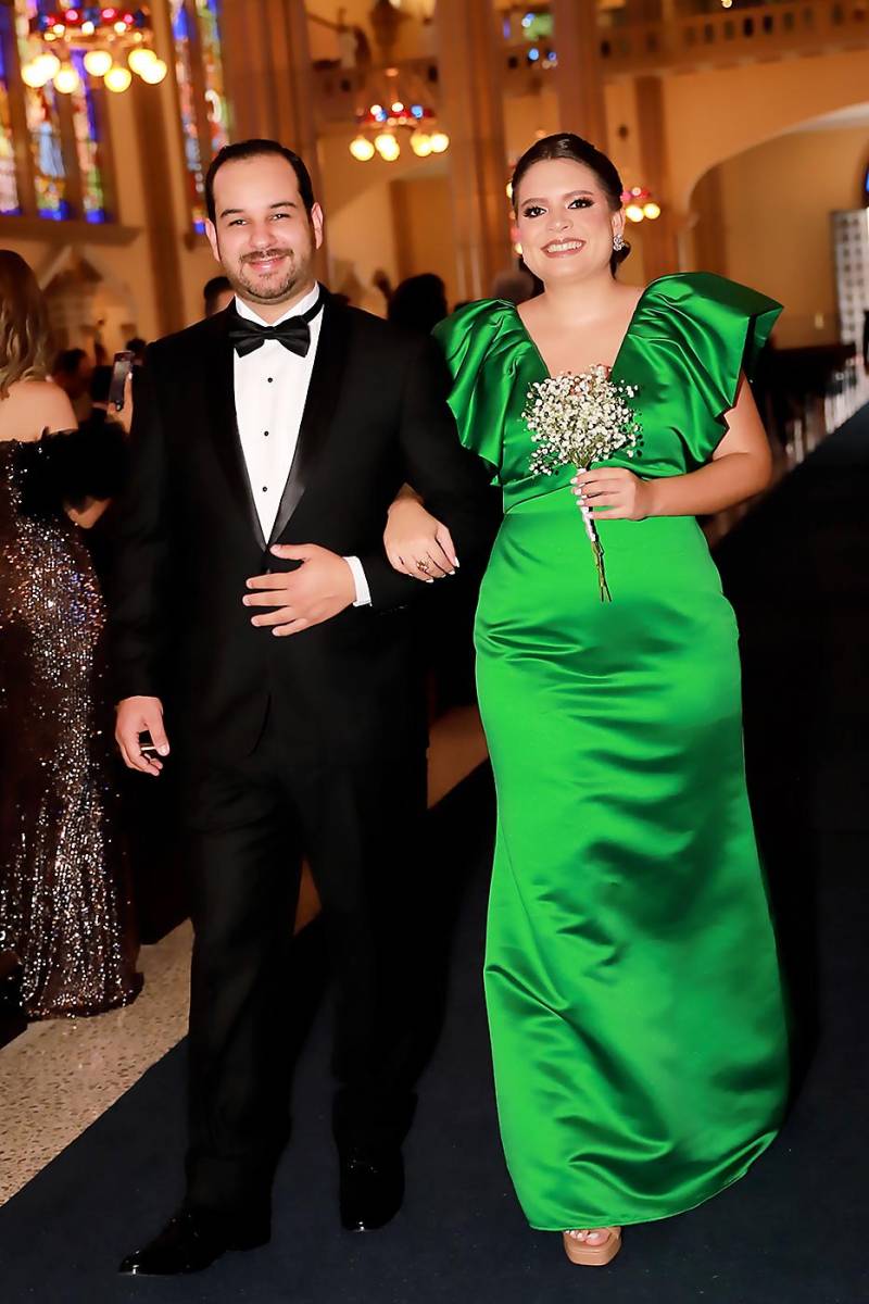 Edwin Torres y Mariana Colindres