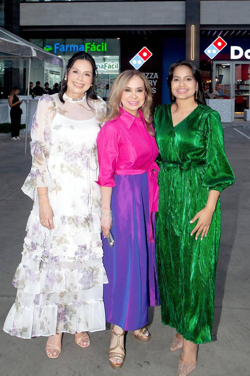 Claudia McNab, Laura Blanco y Karen Méndez de Cubic Meter.