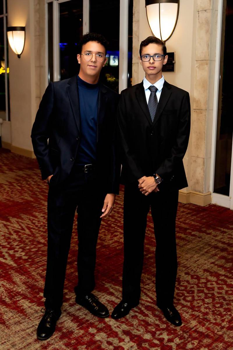 Ariel Cruz y Erick Fiallos.