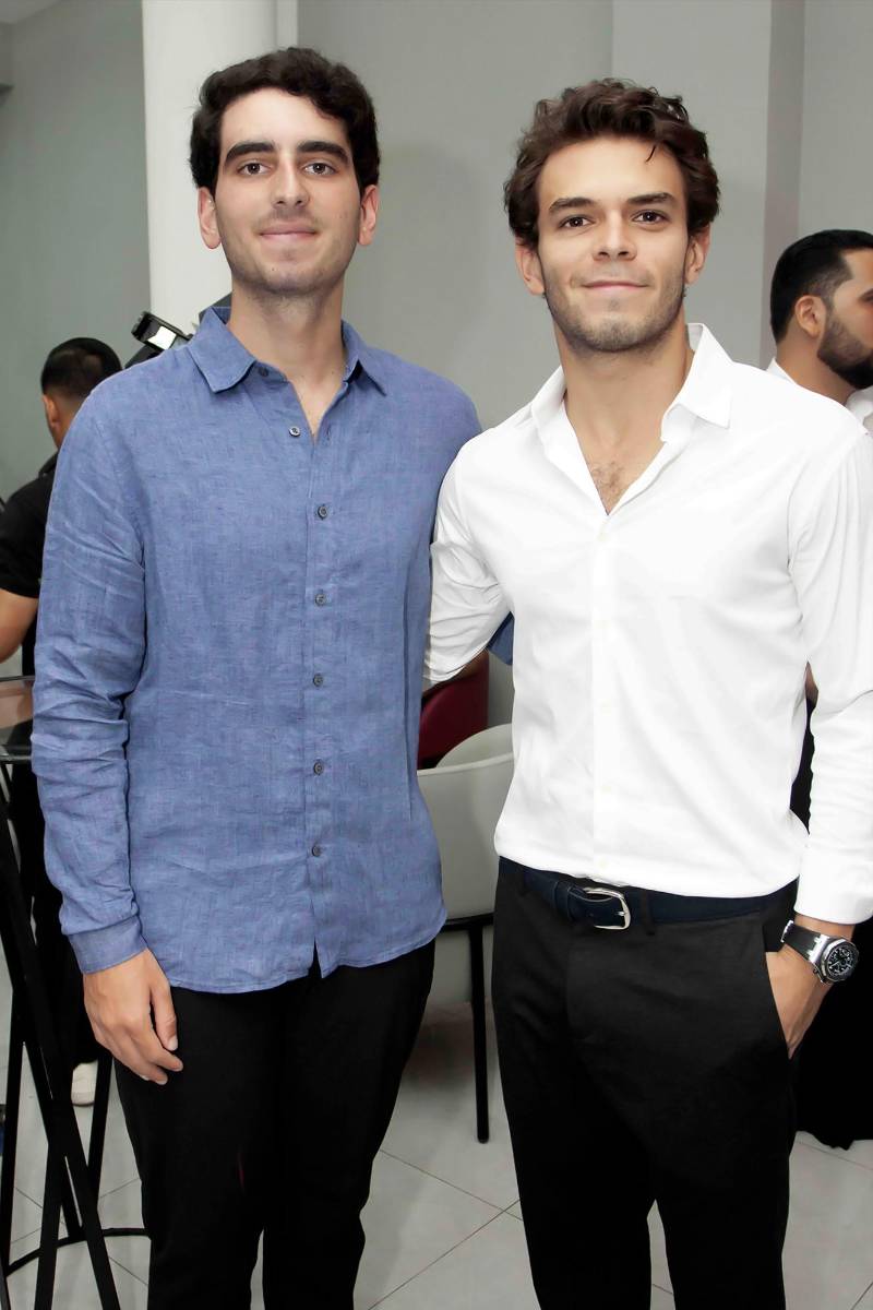 Christian Hawit y Lorenzo Morales.