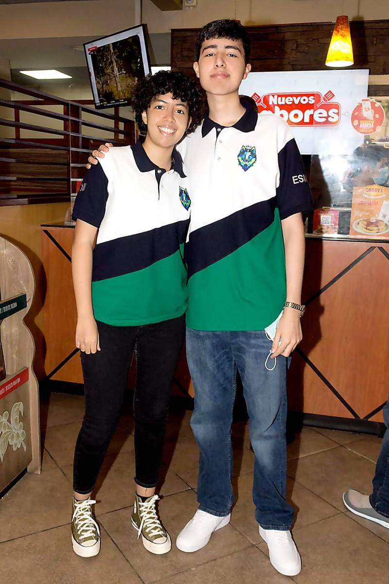 Ana Raudales y Elías Bandy.