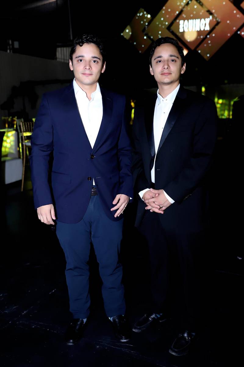 Alberto y Fernando Zablah.