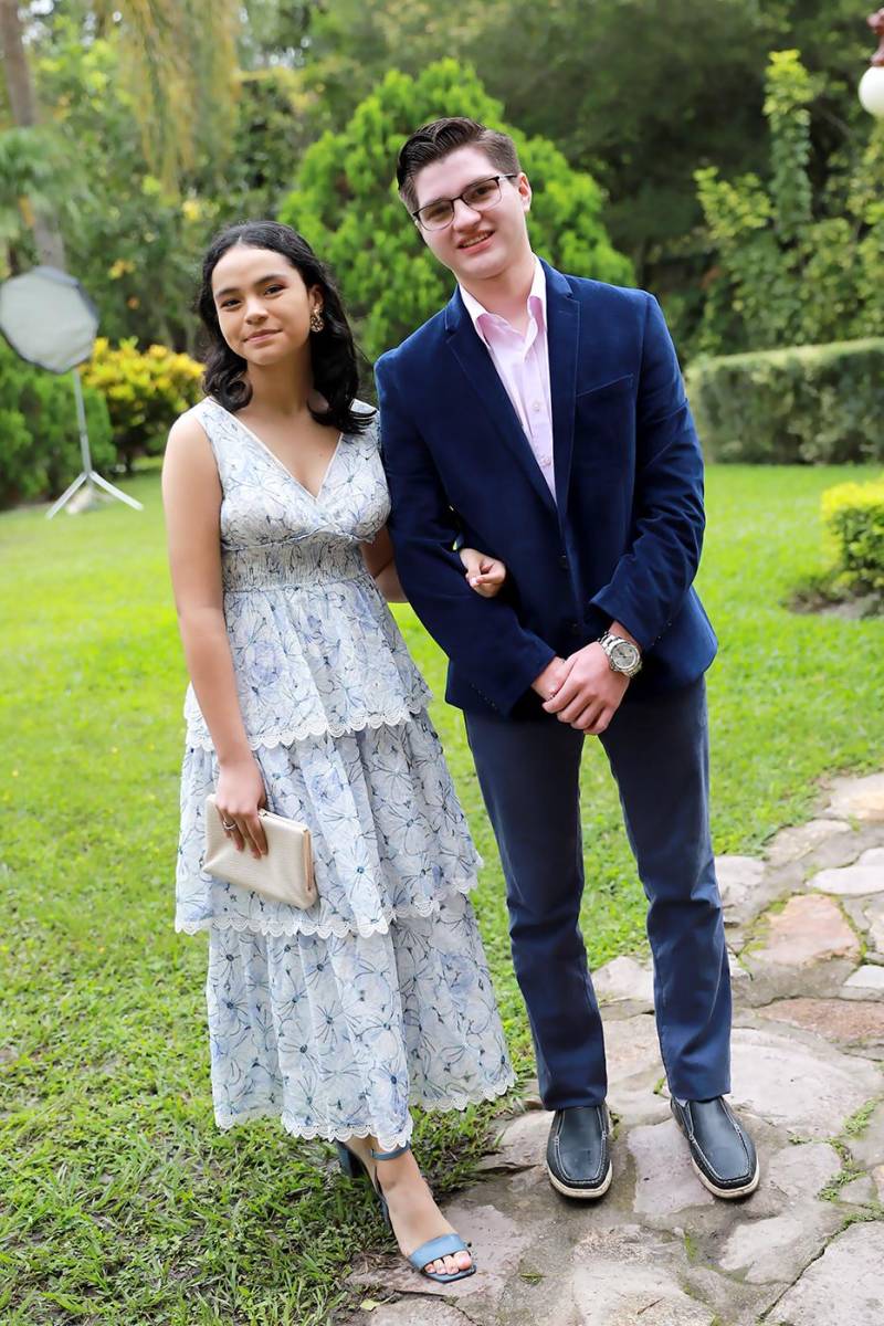 Angélica Barahona y Daniel Cruz. 