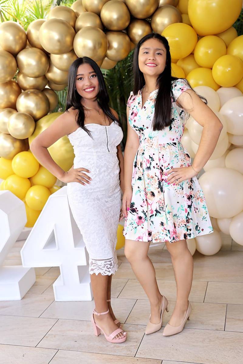 Génesis Juárez y Soamy Chinchilla. 
