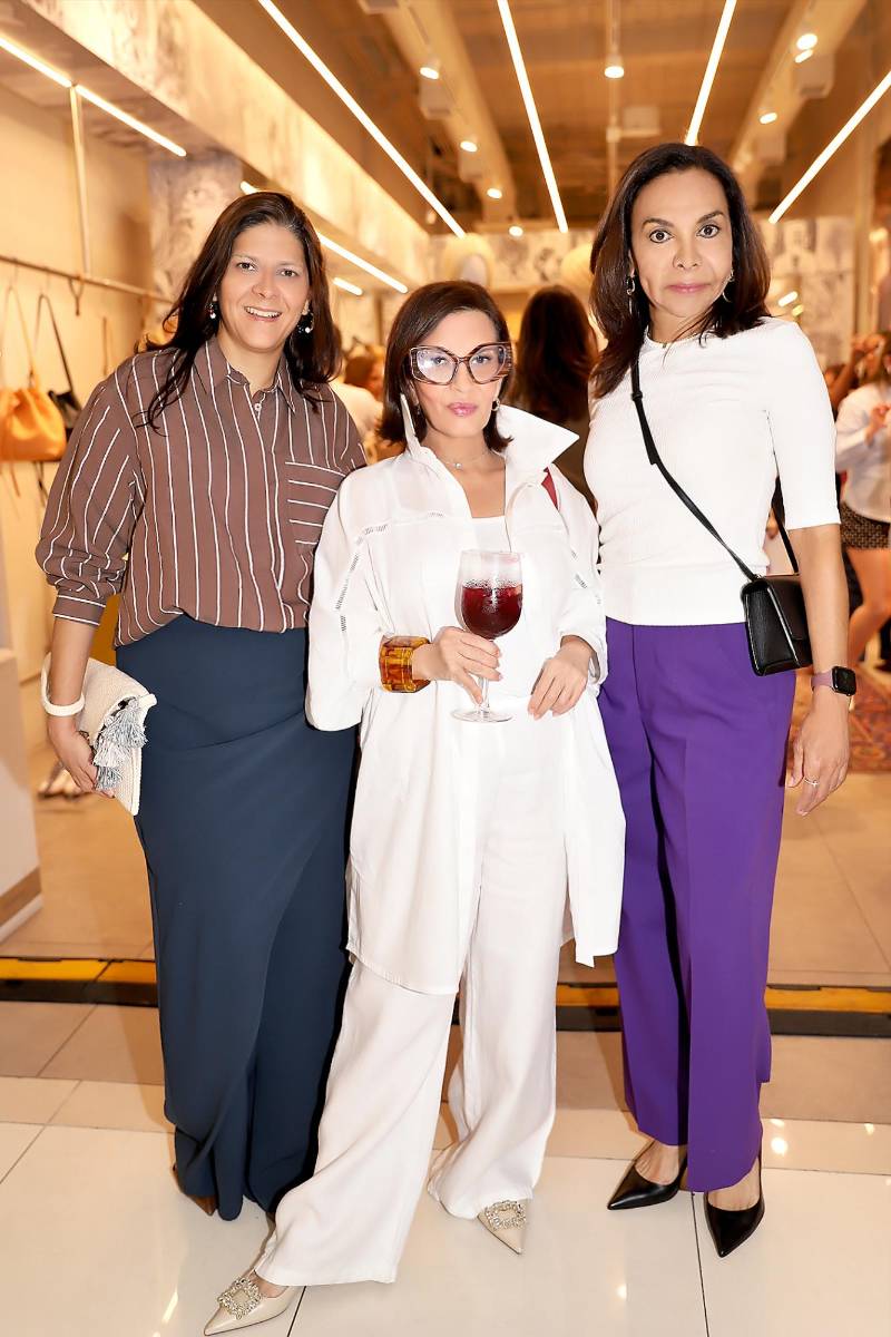 Blanca Bendeck y Golda Santos.