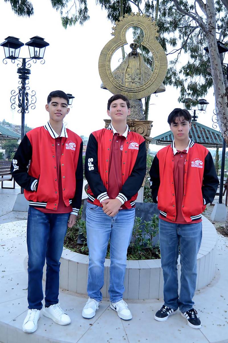 Enry Rodríguez, Patrick Walters y Alberto Zuniga 