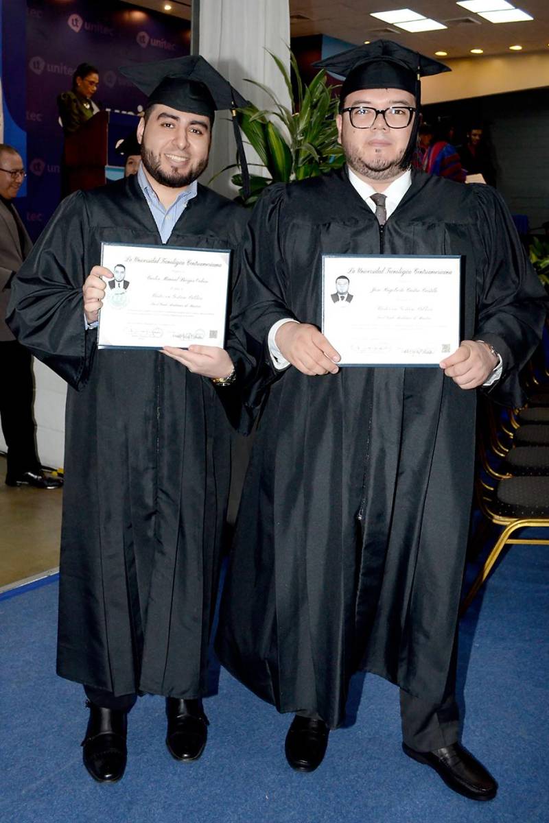 Graduaciones de Posgrado de UNITEC de Tegucigalpa 2025