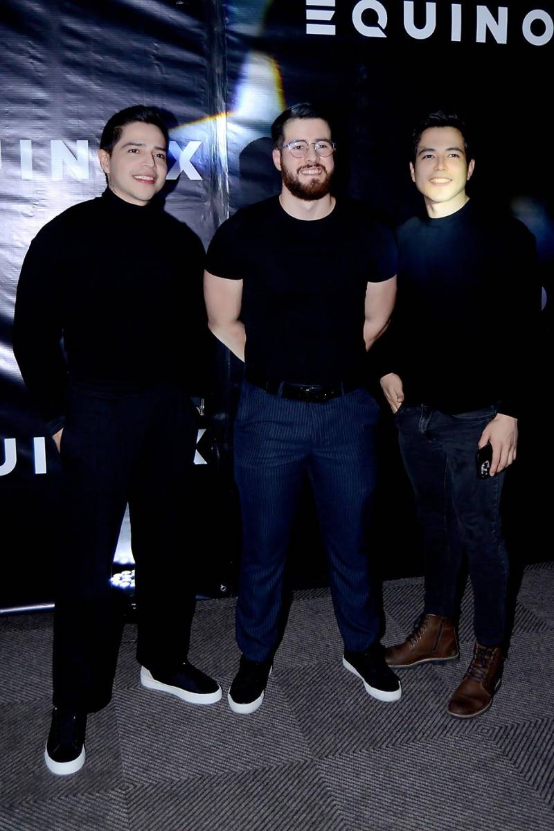 Raúl Rodríguez, Andrés Rodas y Felipe Rodríguez