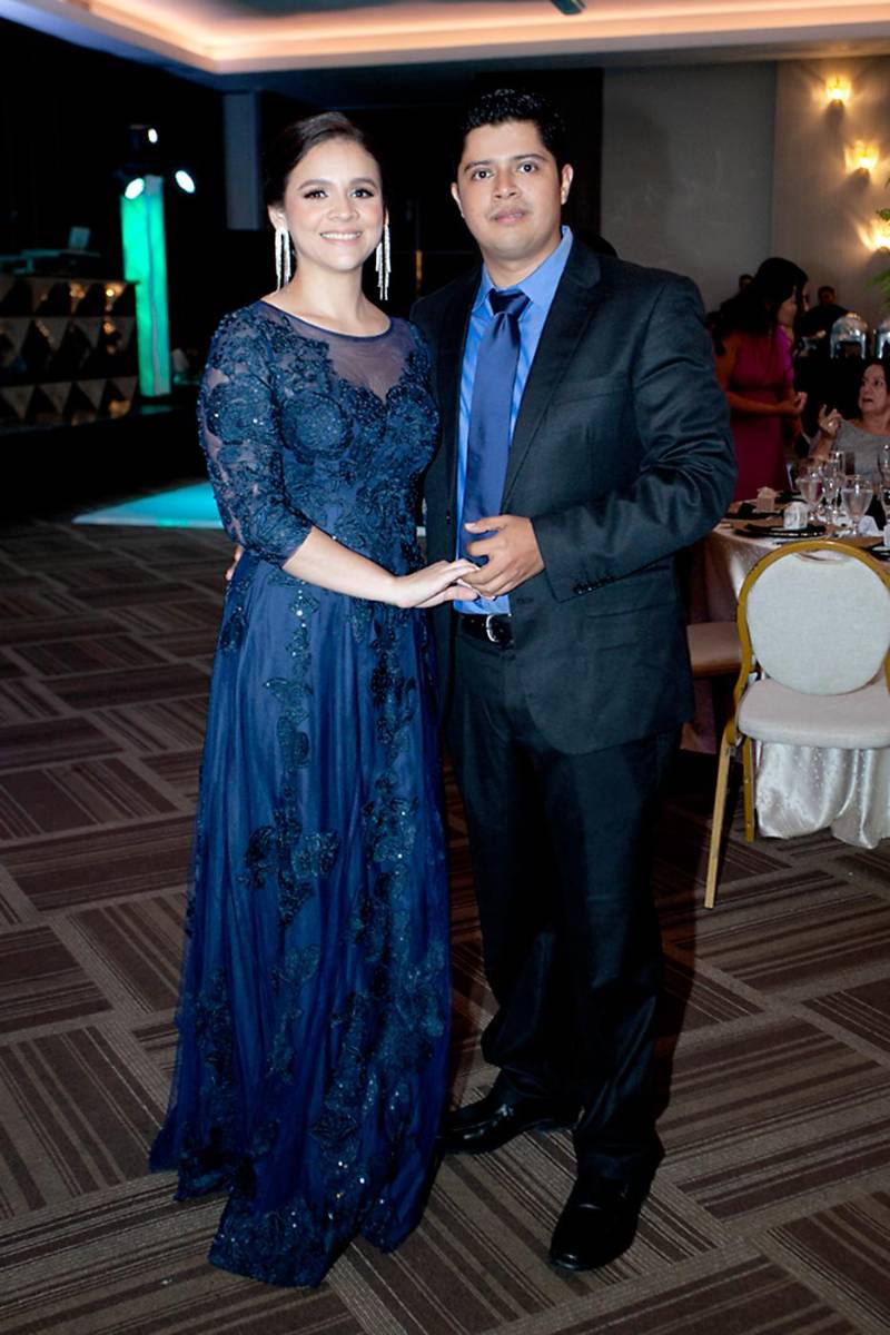 Nathaly Davadi y Eduardo Navarro