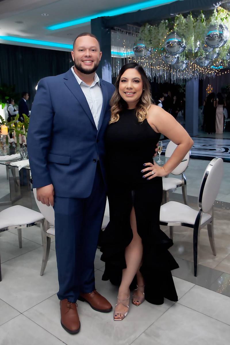 Germán y Stephanie Noriega.