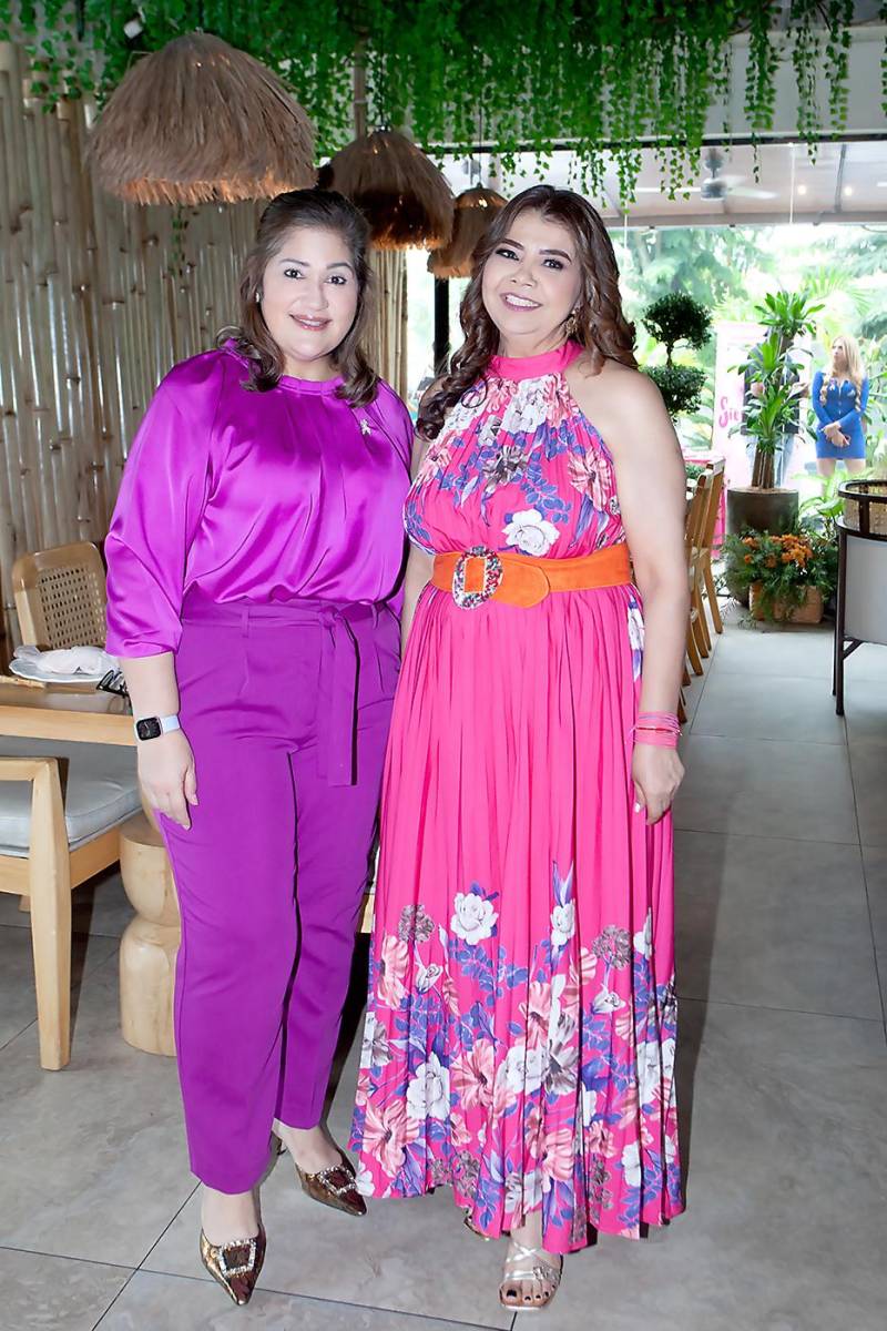 Isabel de Díaz y Lorena Alfaro.