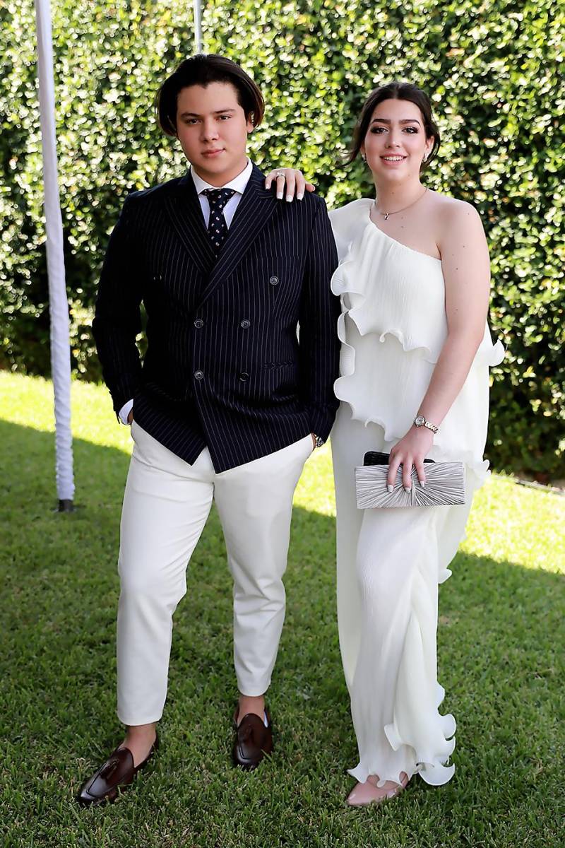 Marcello Fiallos y Monserrat Enamorado.