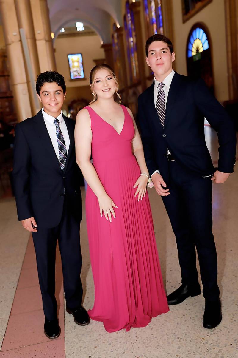 Andres , Paola y Bernardo Castellanos