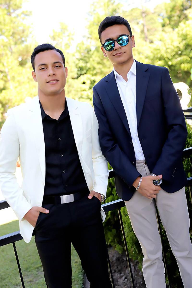 Javier Portillo y y Adrián Destephen