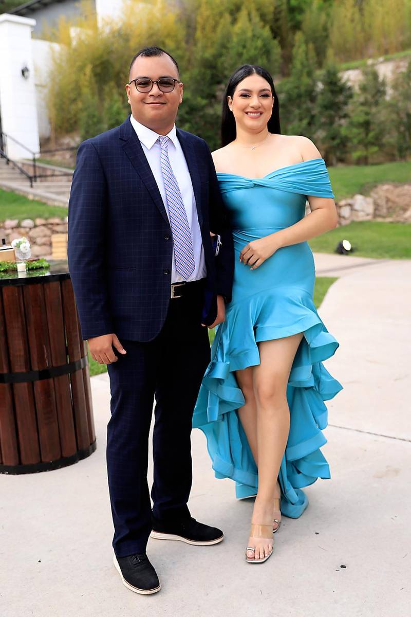 Así fue la boda de Michelle Clamer y Rolando Montero