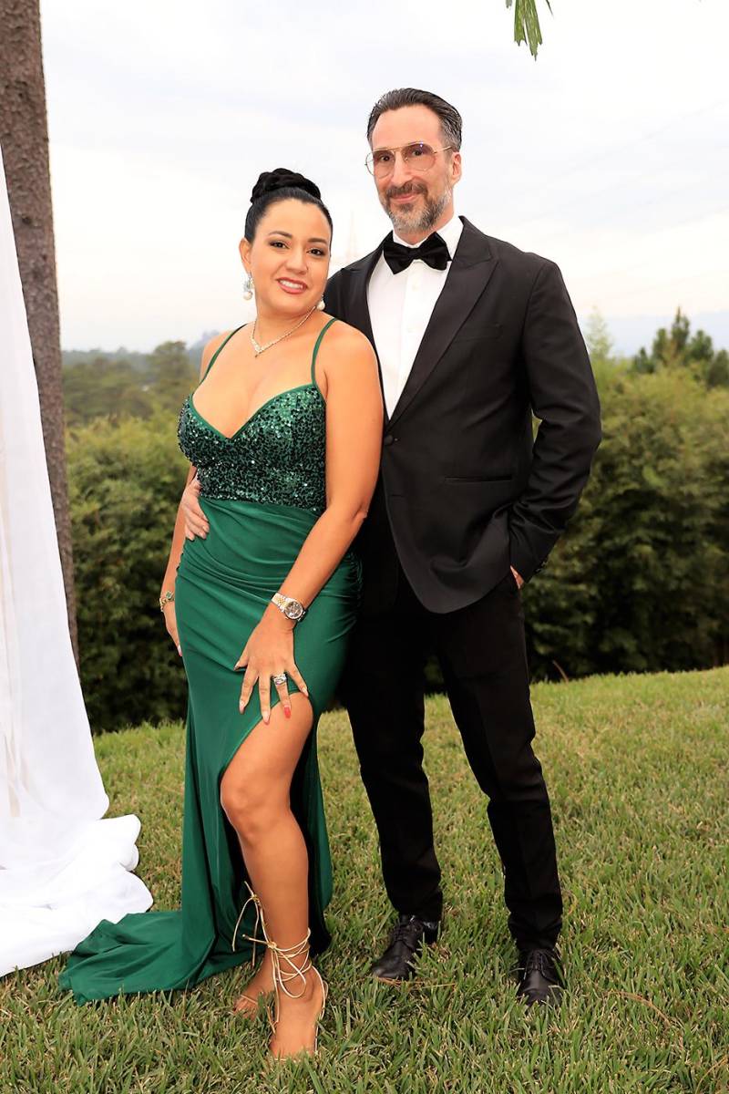 Así fue la boda de Michelle Clamer y Rolando Montero
