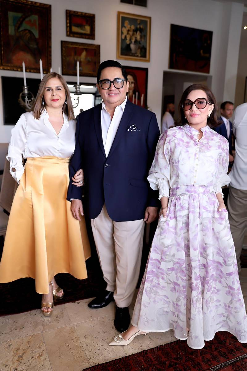 Miguel Chong, Vicky Batres y Blanca Bendeck.