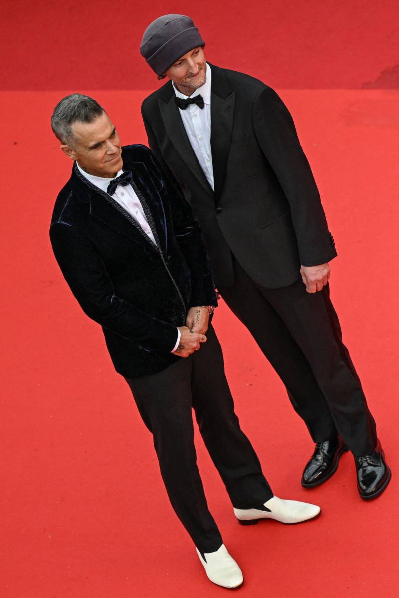 Robbie Williams y Michael Gracey