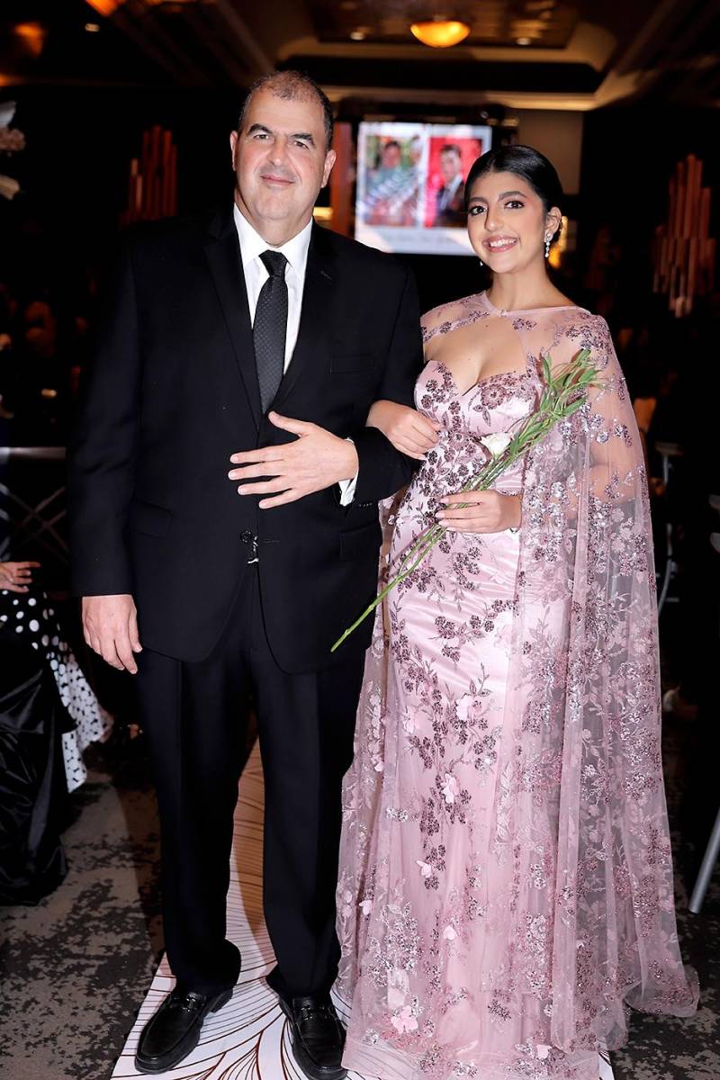 Sergio y Kiara Stefan.