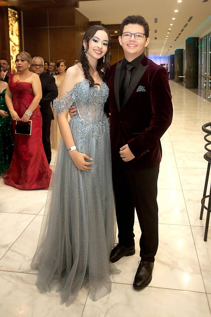 Karen Echeverría y Pablo Carias