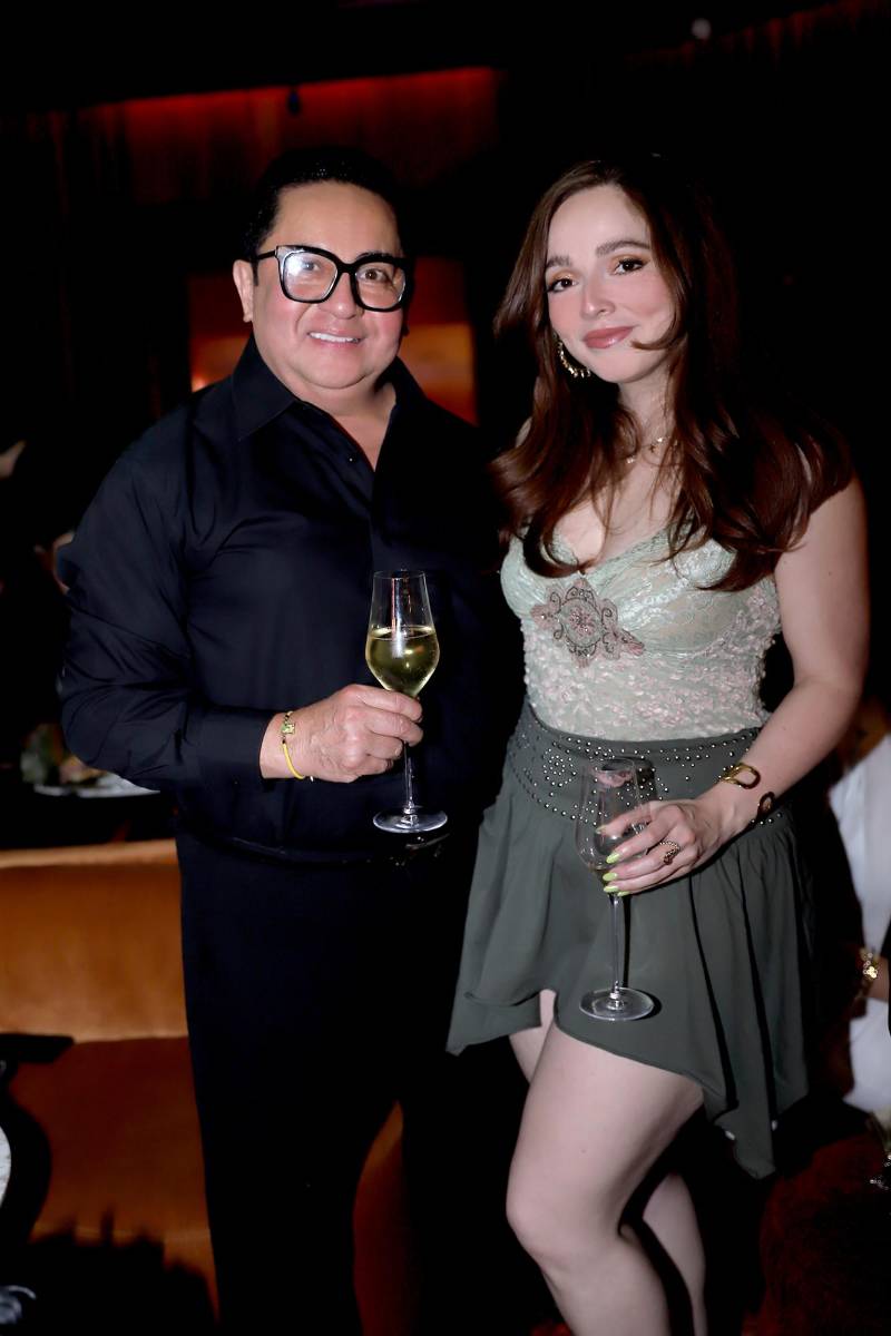 Miguel Chong y Andrea Pineda
