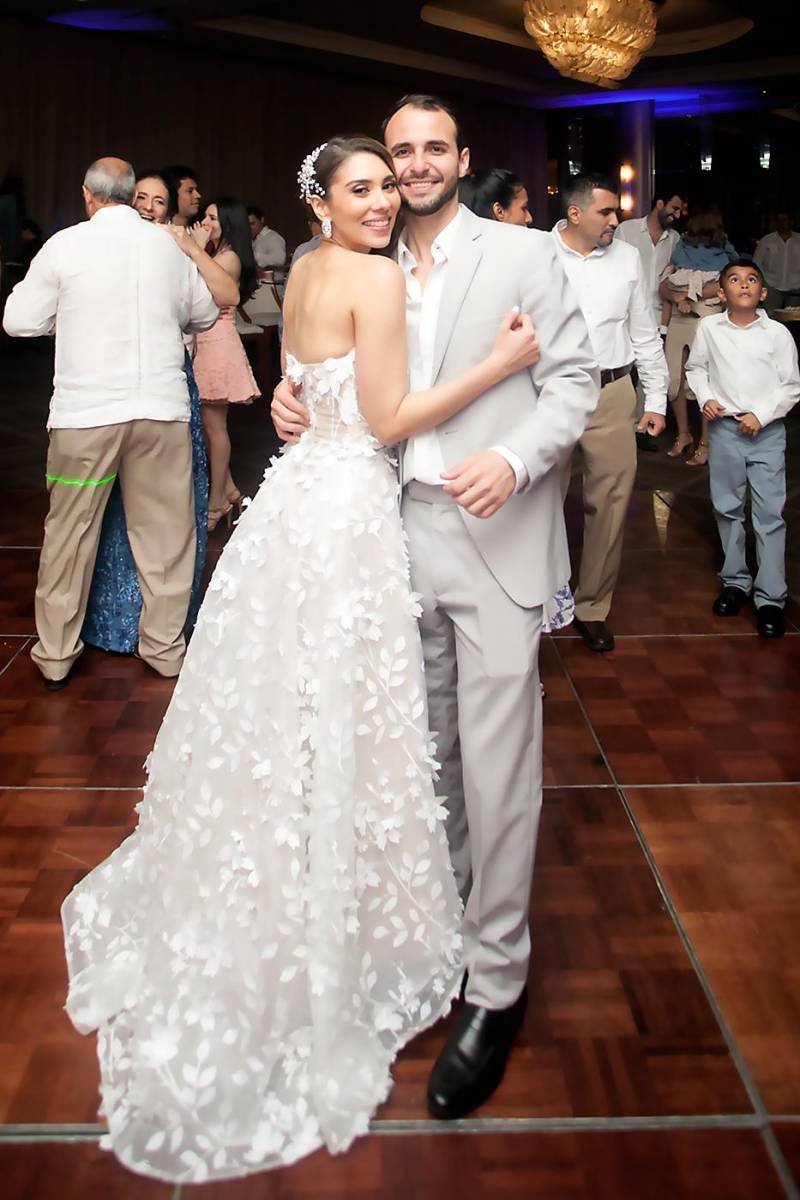 Stephanie Dox y Faiz Andonie.