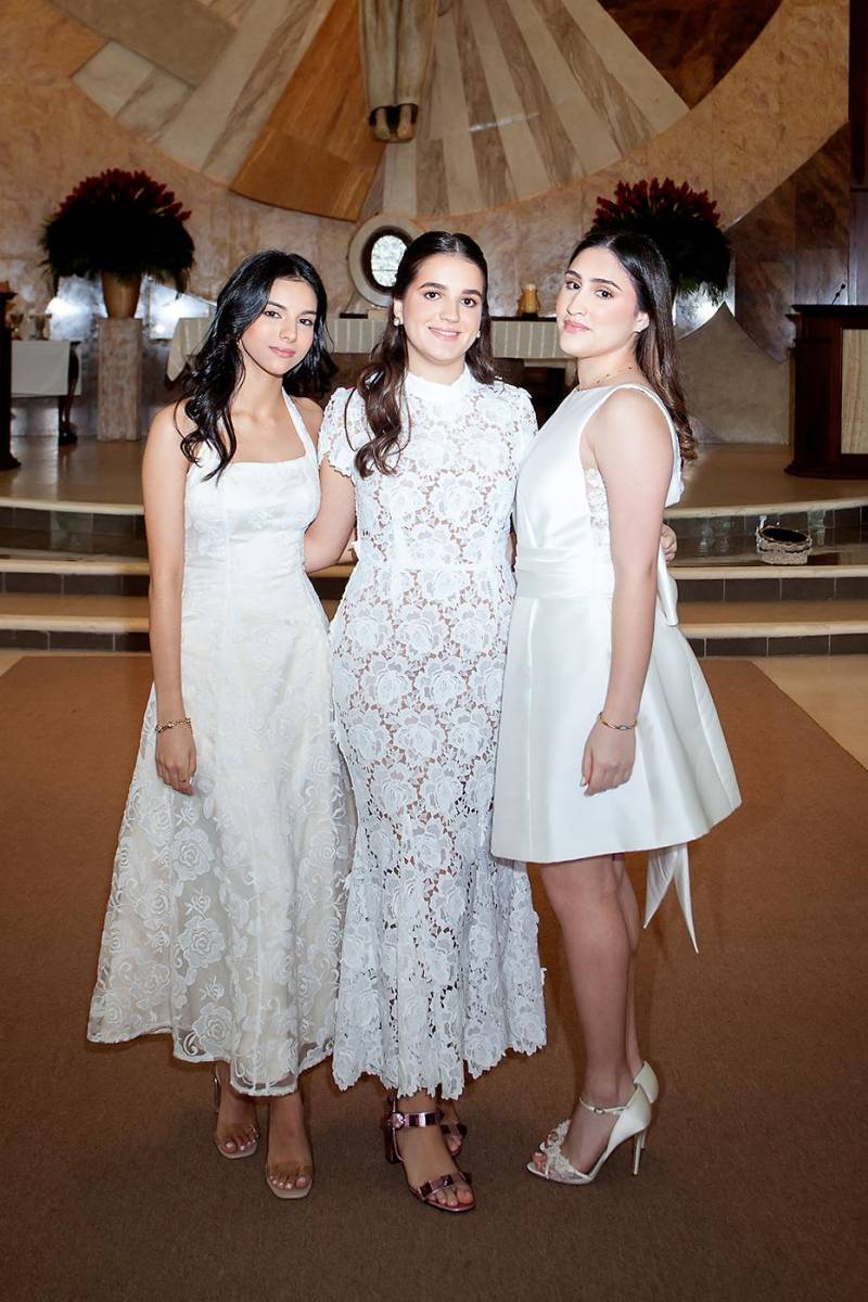 Soad Faraj, Mary Zummar e Ivana Marie Membreño.