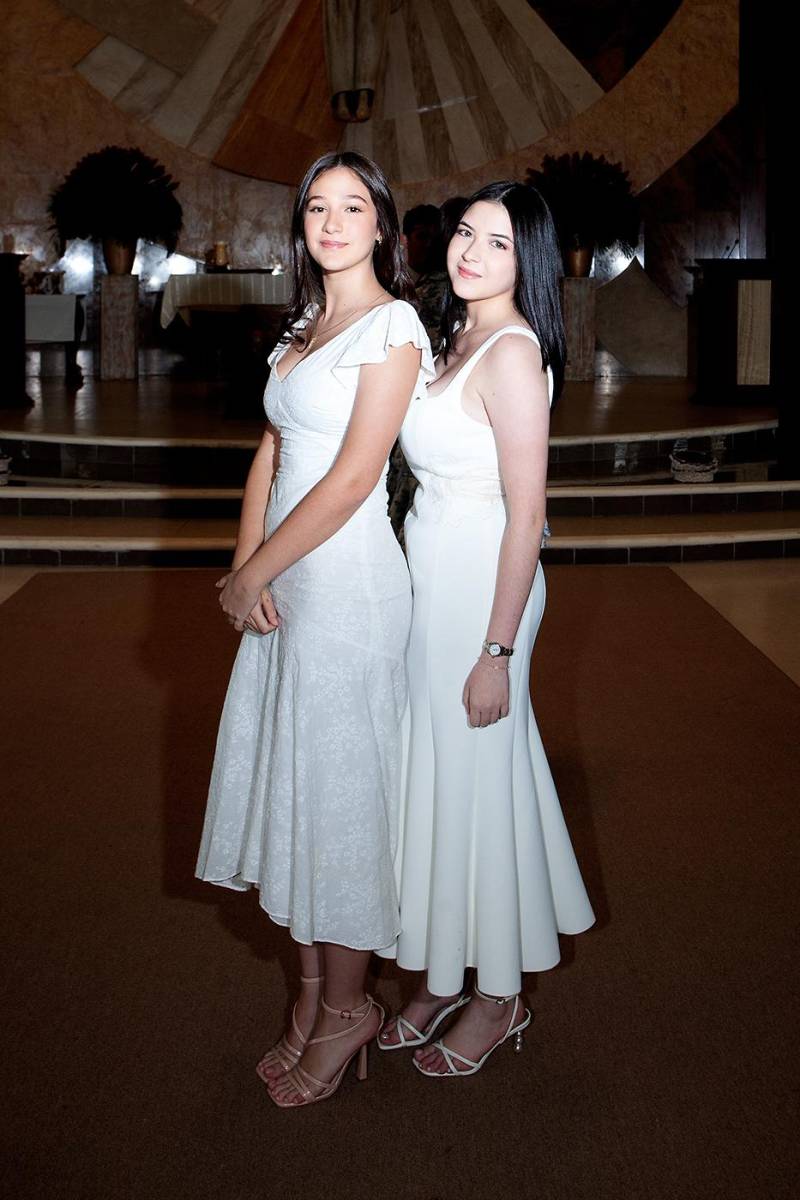 Ainara Rivera e Isabella Villeda.