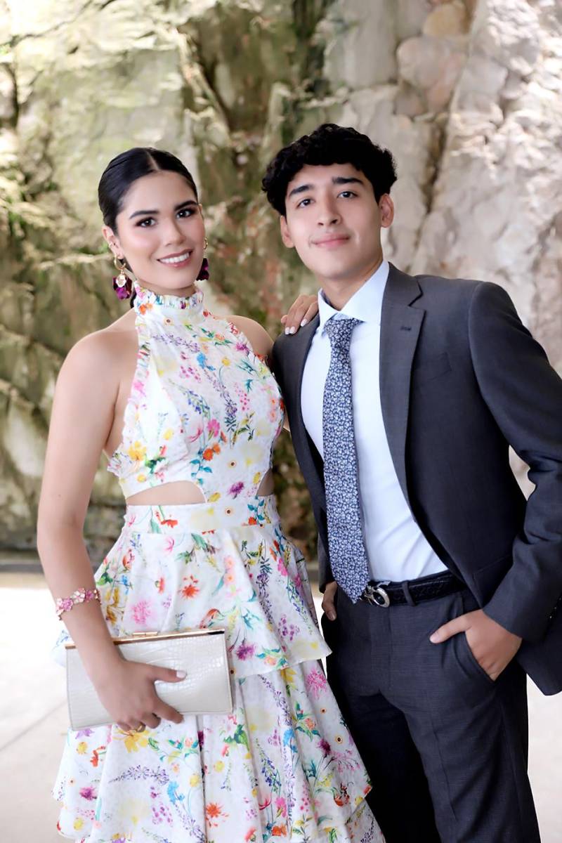 Mía Sierra y Sebastián Kafati. Mía Sierra y Sebastián Kafati.