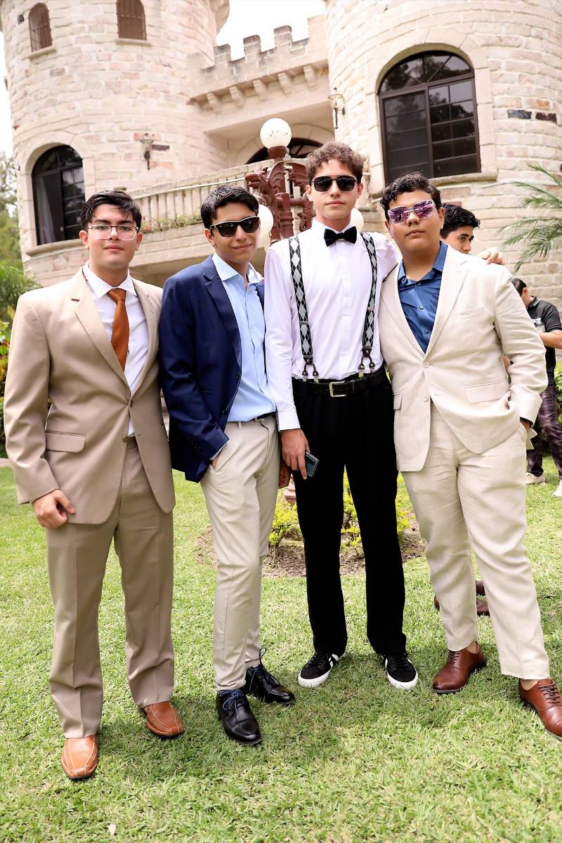 Adrián Sánchez Jorge Cálix , Carlos Luke y Luca Ruiz
