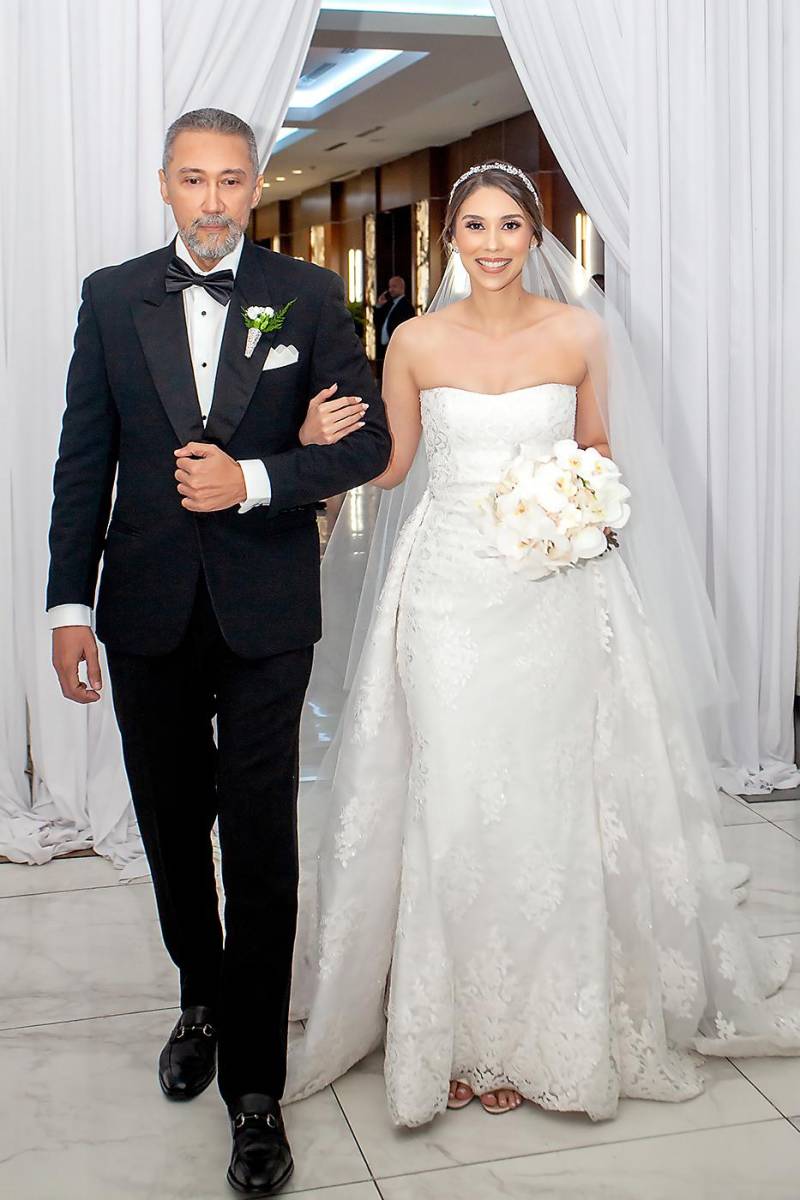 William Dox y su hija Stephanie Dox