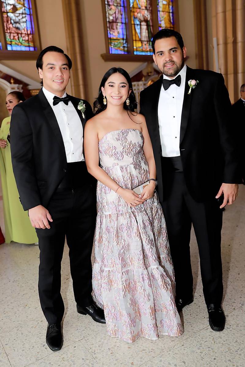 Así fue la boda de Marialuisa Izaguirre Membreño y José Daniel Madrigal Cerrato