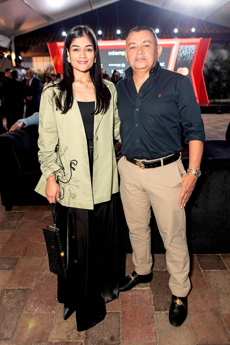 Scarleth Álvarez y Ariel Hernández.