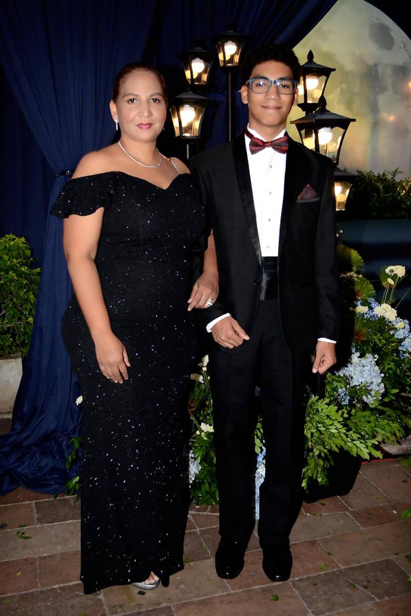 Fátima Espinal y Eduardo Minier.