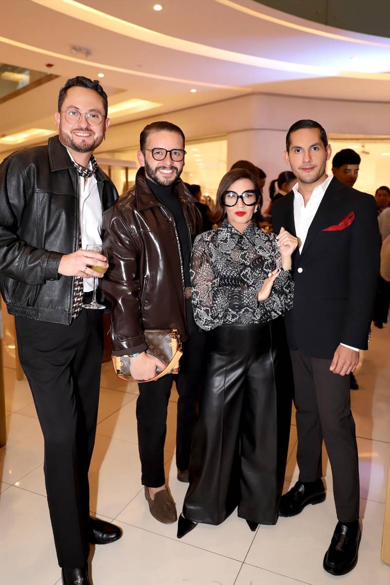Daniel Salazar, Eloy Bravo, Blanca Bendeck y Ariel Flores