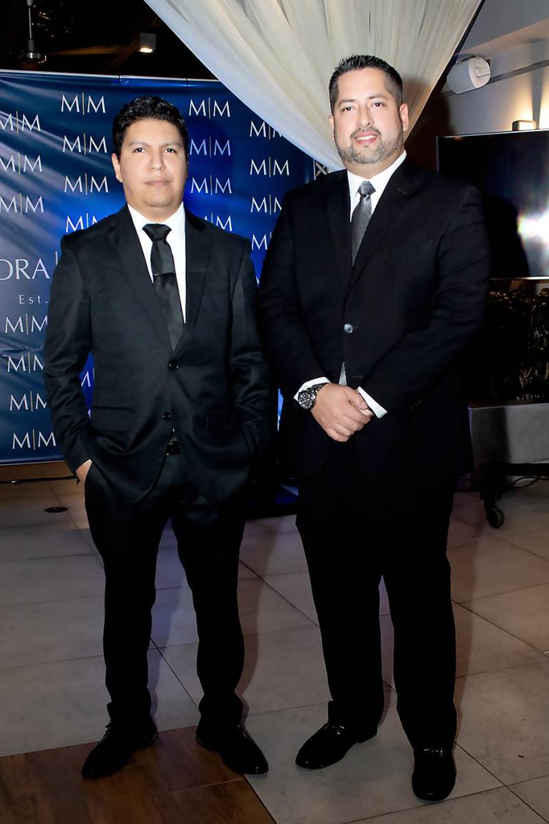 Iván Flores y Christian Martínez.