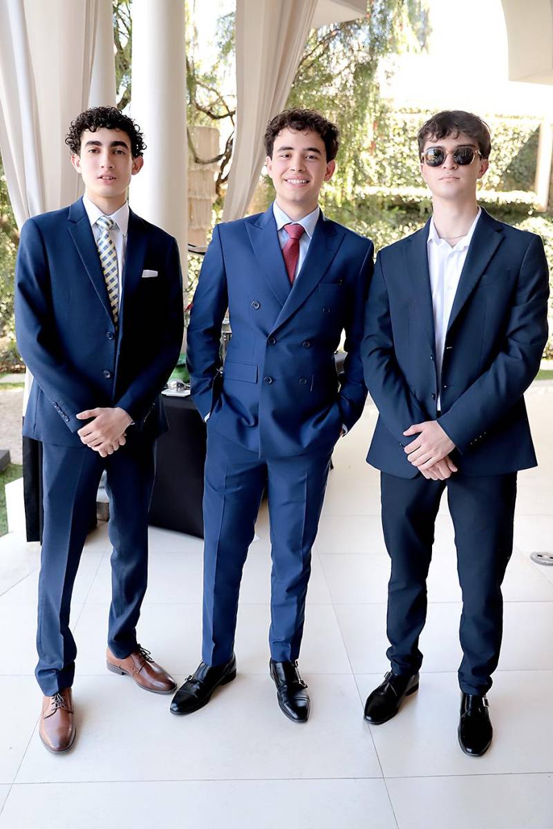 Juan Carlos Sánchez, Sebastián Mayer y Kai Binoder.