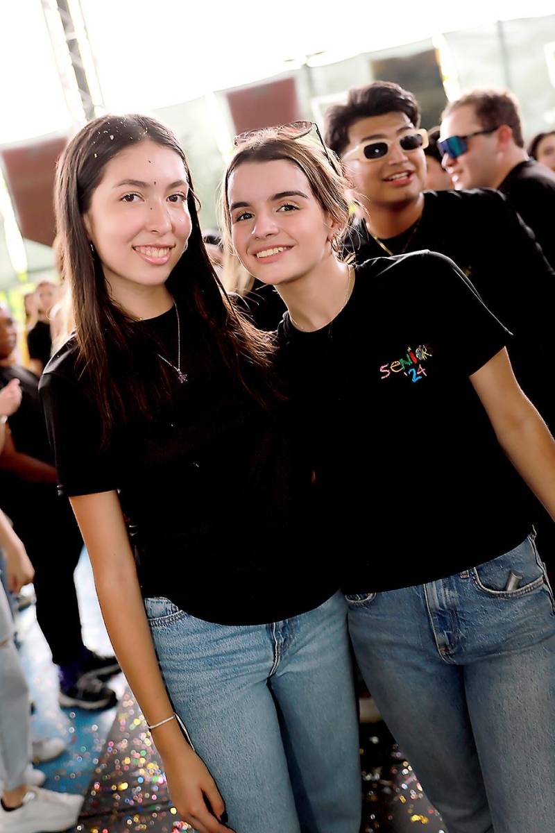 Adriana Zelaya y Andrea Haddad.