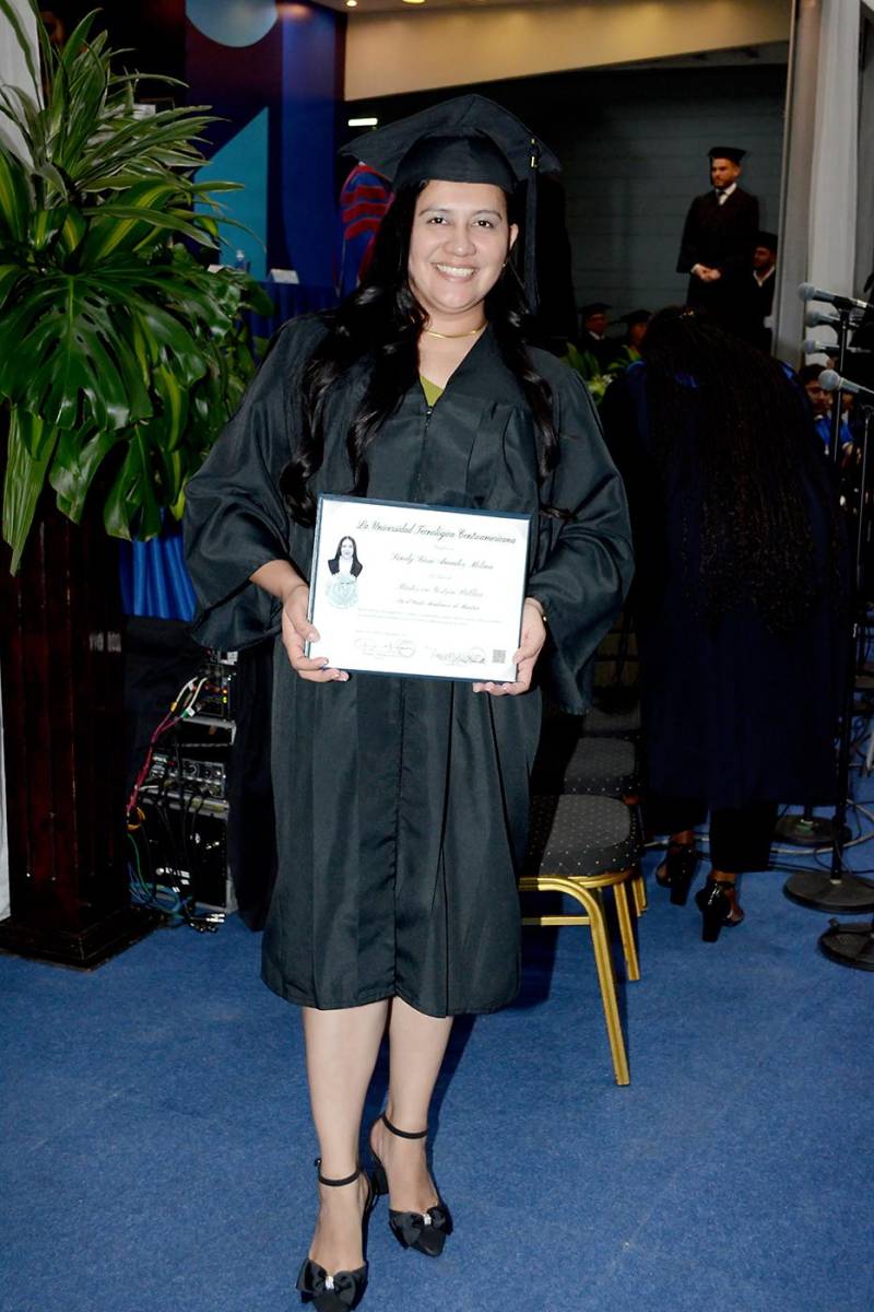 Graduaciones de Posgrado de UNITEC de Tegucigalpa 2025